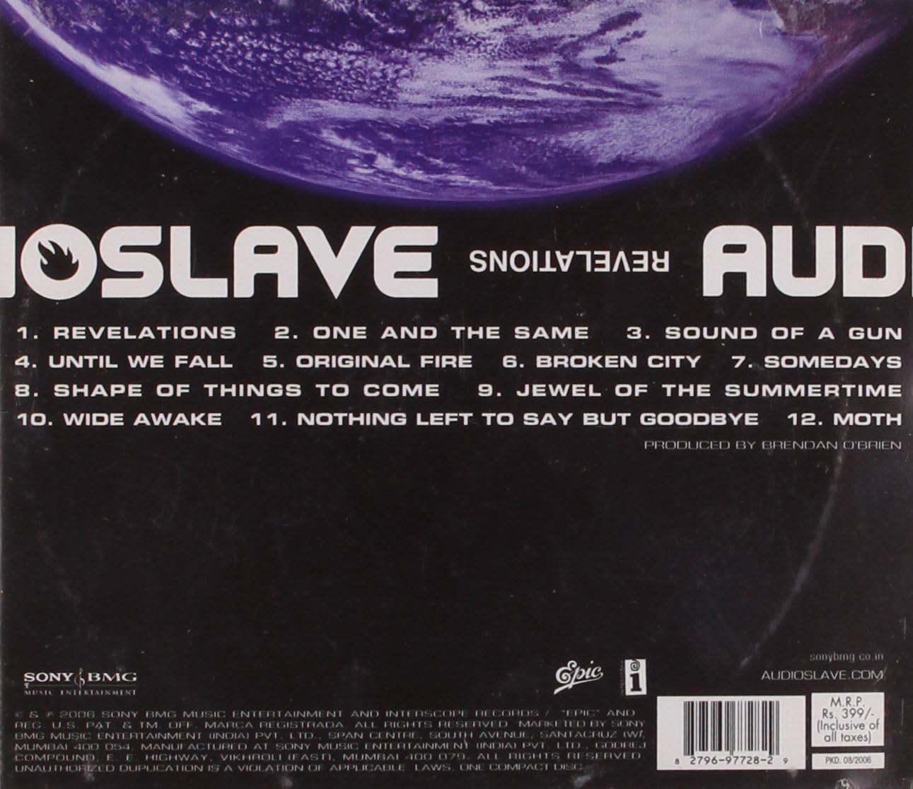 Image of Artwork for Audioslave's Revelations (CD)